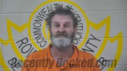 Booking photo from Rowan County, Kentucky