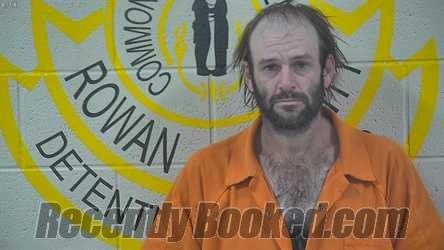 Booking photo from Rowan County, Kentucky