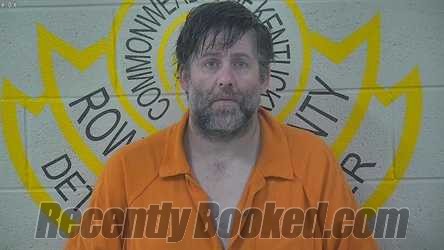Booking photo from Rowan County, Kentucky