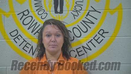 Booking photo from Rowan County, Kentucky