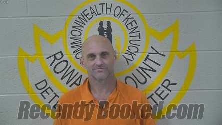 Booking photo from Rowan County, Kentucky