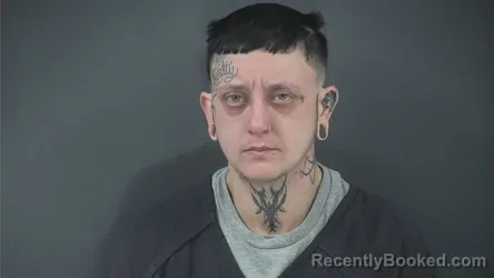 Booking photo from Russell County, Kentucky