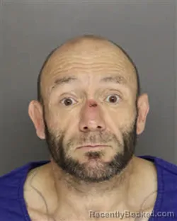 Booking photo from Moore County, North Carolina