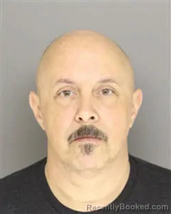 Booking photo from Moore County, North Carolina