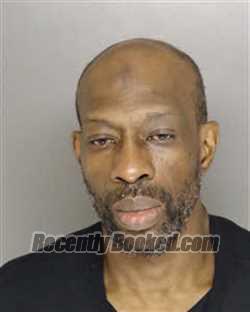 Booking photo from Moore County, North Carolina