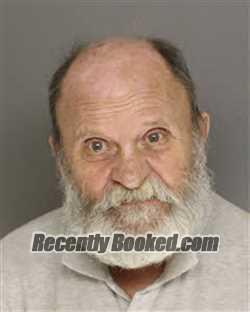 Booking photo from Moore County, North Carolina