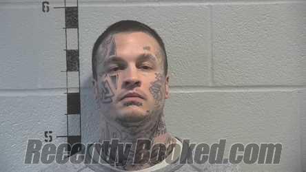 Booking photo from Shelby County, Kentucky