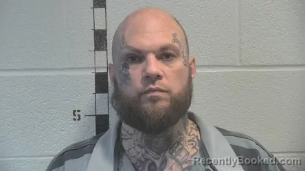 Booking photo from Shelby County, Kentucky