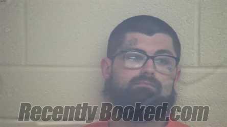 Booking photo from Webster County, Kentucky