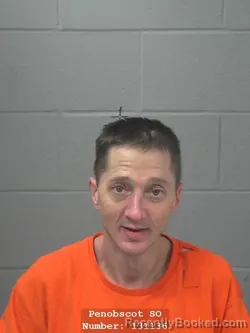 Booking photo from Penobscot County, Maine