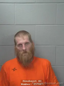 Booking photo from Penobscot County, Maine