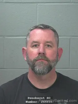 Booking photo from Penobscot County, Maine