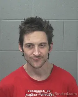 Booking photo from Penobscot County, Maine