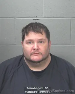 Booking photo from Penobscot County, Maine