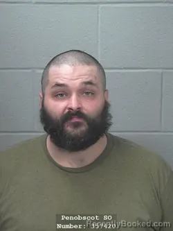 Booking photo from Penobscot County, Maine