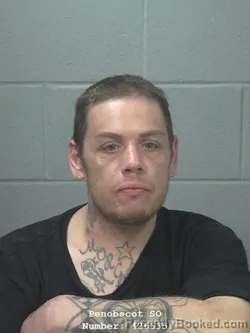 Booking photo from Penobscot County, Maine