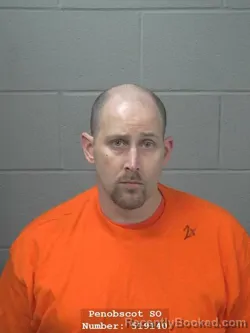 Booking photo from Penobscot County, Maine