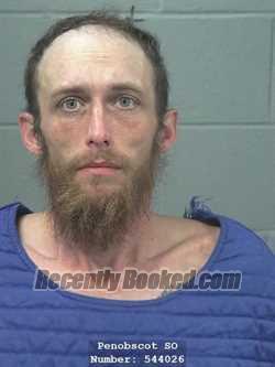 Booking photo from Penobscot County, Maine