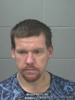 Booking photo from Penobscot County, Maine