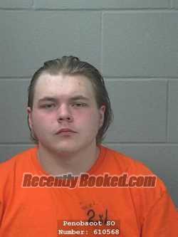 Booking photo from Penobscot County, Maine