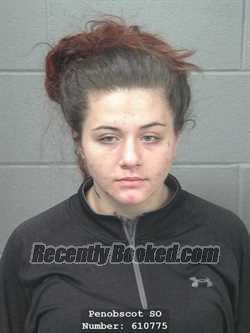 Booking photo from Penobscot County, Maine