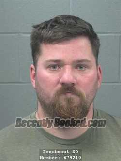 Booking photo from Penobscot County, Maine