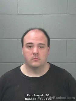 Booking photo from Penobscot County, Maine