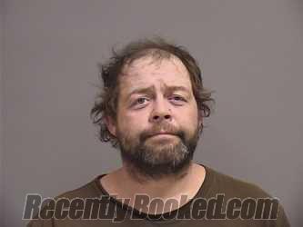 Booking photo from Somerset County, Maine