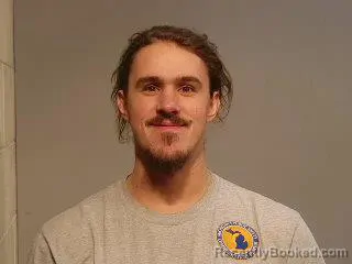 Booking photo from Marquette County, Michigan