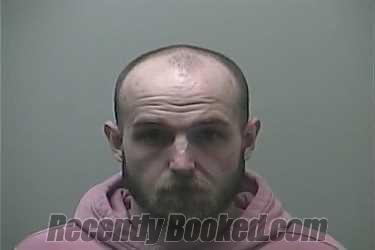 Booking photo from Midland County, Michigan