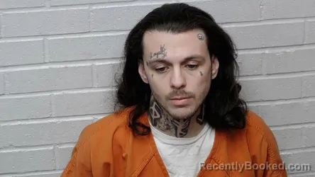 Booking photo from Richmond County, North Carolina