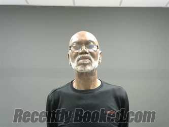 Booking photo from Saginaw County, Michigan