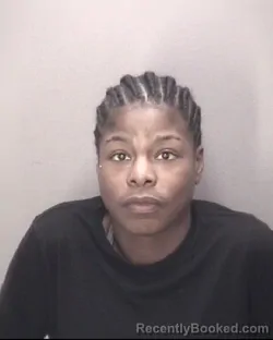 Booking photo from Robeson County, North Carolina