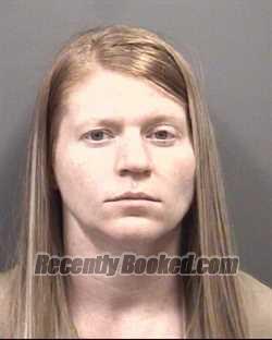 Booking photo from Rowan County, North Carolina