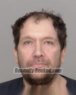 Booking photo from Crow Wing County, Minnesota