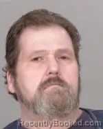 Booking photo from Crow Wing County, Minnesota