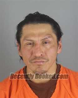 Booking photo from Hennepin County, Minnesota