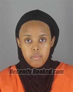 Booking photo from Hennepin County, Minnesota