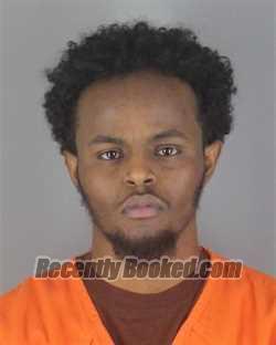 Booking photo from Hennepin County, Minnesota