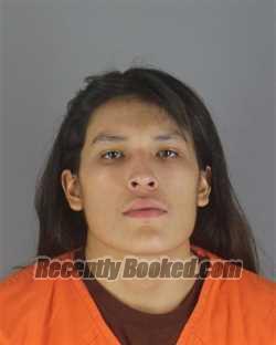 Booking photo from Hennepin County, Minnesota