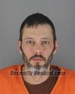 Booking photo from Hennepin County, Minnesota