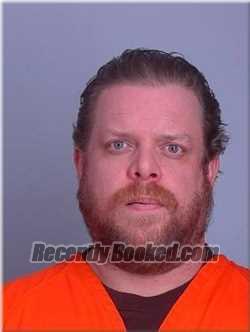 Booking photo from Sherburne County, Minnesota