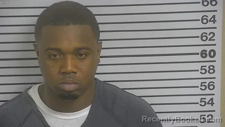 Booking photo from Forrest County, Mississippi