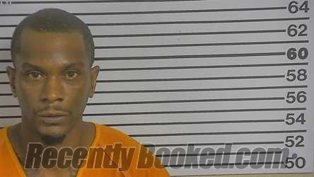 Booking photo from Forrest County, Mississippi