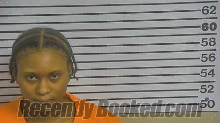 Booking photo from Forrest County, Mississippi
