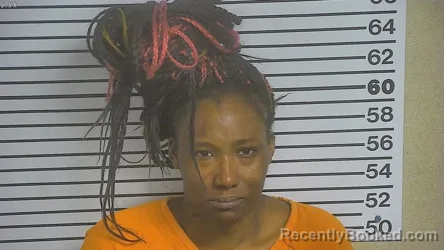 Booking photo from Forrest County, Mississippi