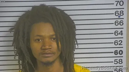 Booking photo from Forrest County, Mississippi