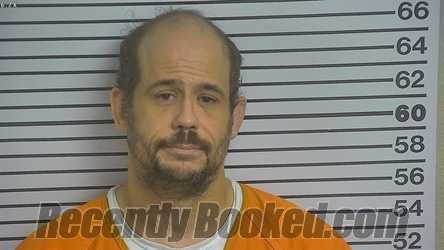 Booking photo from Forrest County, Mississippi