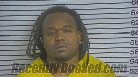 Booking photo from Forrest County, Mississippi