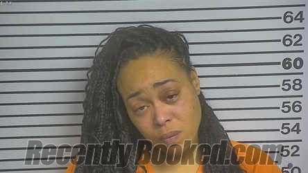 Booking photo from Forrest County, Mississippi